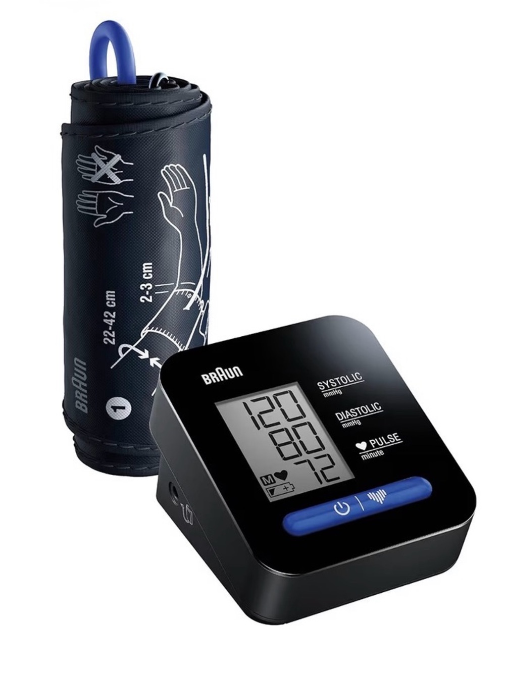 Braun ExactFit 1 Upper Arm Digital BP Monitor (NEW)
